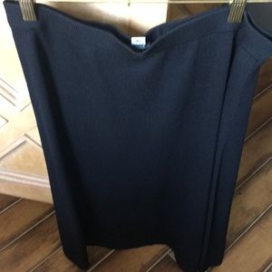 St. John Knits By Marie Grey Navy Skirt size 16